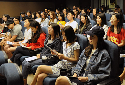 Group of Asian students