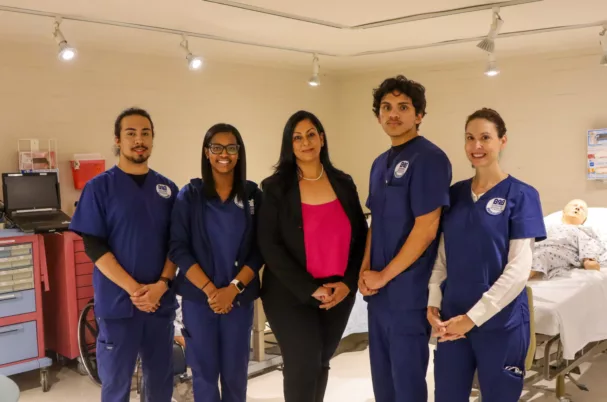 Amandeep Kaur and Annenberg School of Nursing Students