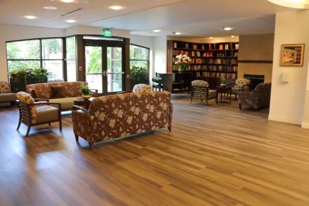 Refurbished Lounge at Fountainview at Eisenberg Village