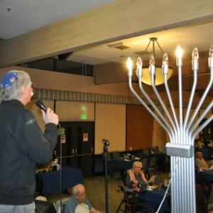 Chanukah at Newman Building