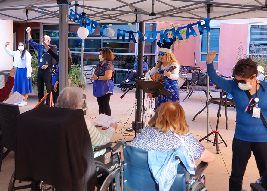 Chanukah 2023 at Los Angeles Jewish Health 888