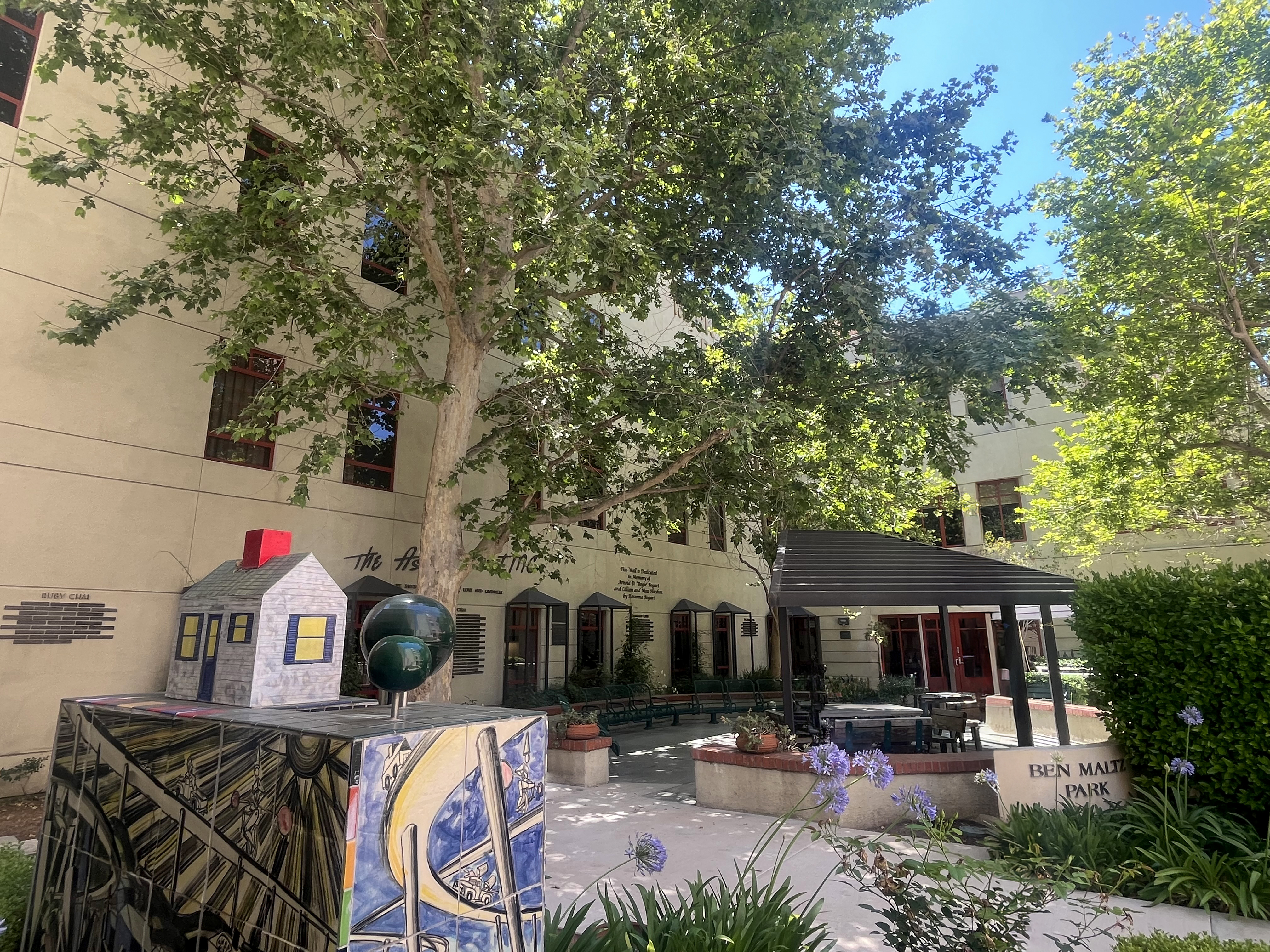 Ben Maltz Park and Taper Building