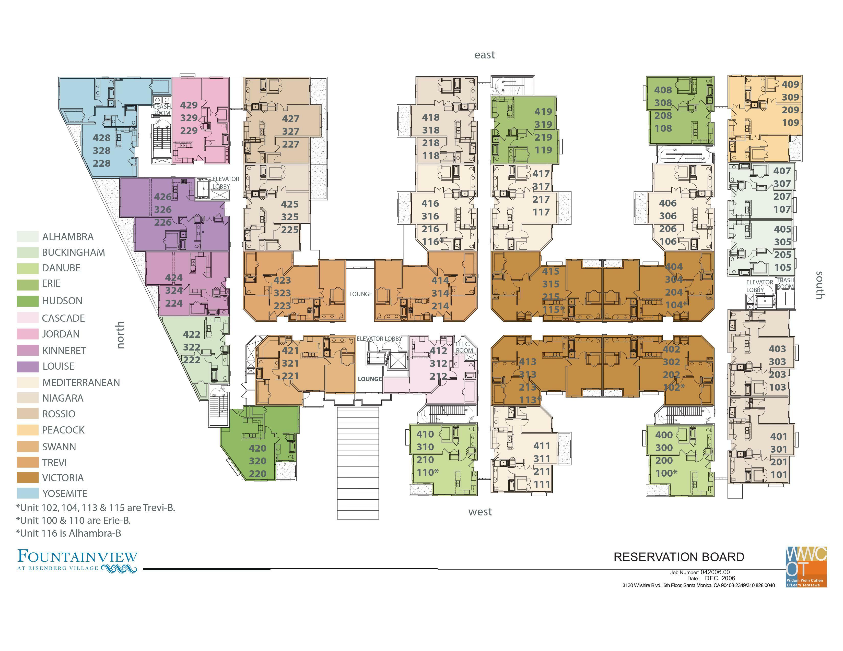 Fountainview at Eisenberg Building Map